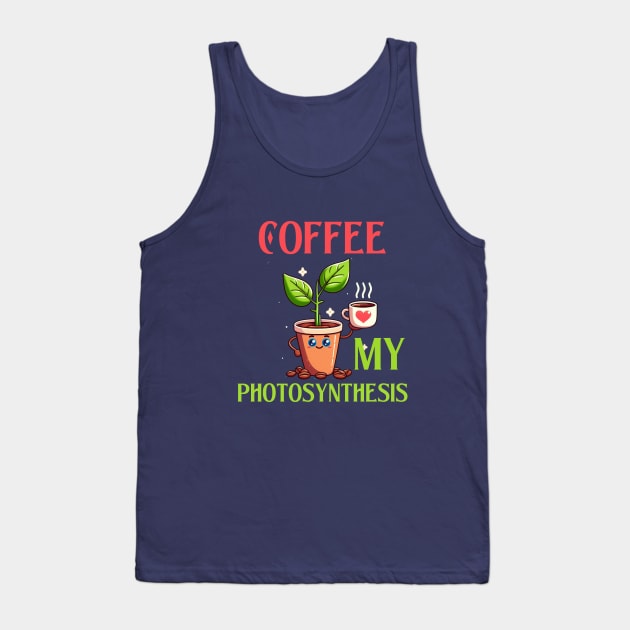 Coffee Plant Tank Top by BukovskyART